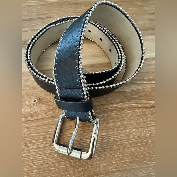 Dickies Flower Embossed Faux Leather Belt XL - Picture 1 of 4